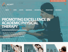 Tablet Screenshot of acapt.org